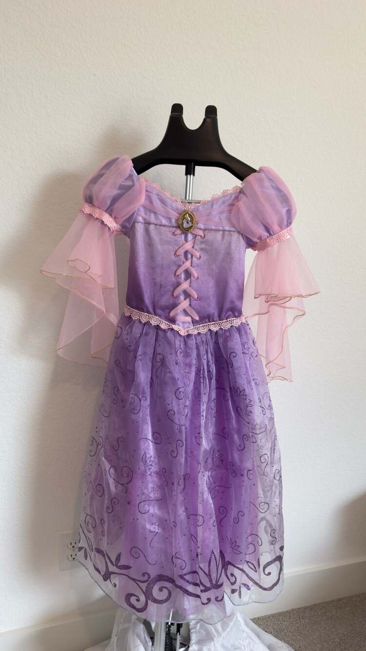 Disney Rapunzel Costume Dress Purple Tangled